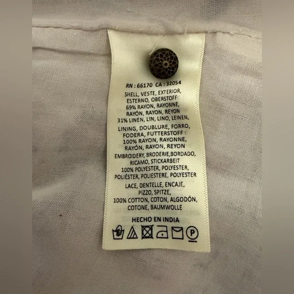 Anthropologie Akemi + Kin Reagan Embroidered Shift Dress Women’s 4 Small - Picture 13 of 14